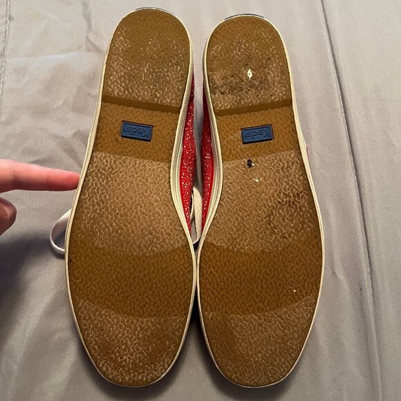 💥Final Sale 💥Taylor Swift Keds Red Shoes Size 8.5 - Picture 6 of 7